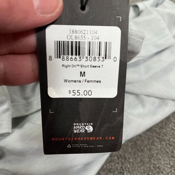 Mountain Hardwear: NWT Right On Active Shirt - Picture 6 of 7